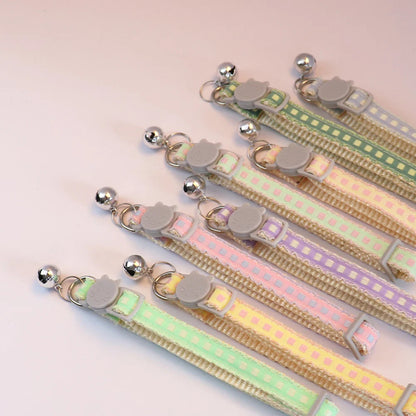 Mokka - Square Pattern Breakaway Cat Collar