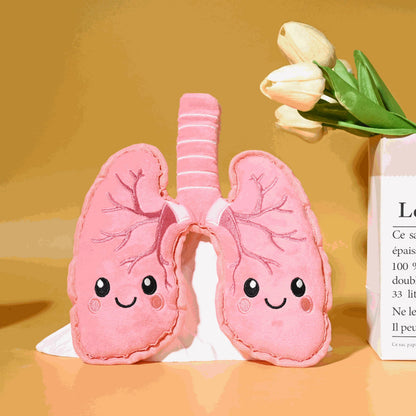 Petkin Pink Lung Plush Dog Toy