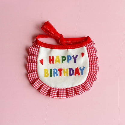 Mokka - Birthday Lettered Pet Party Bib and Hat