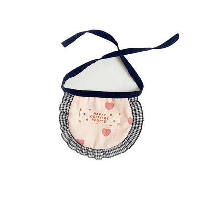 Mokka - Sweet Tie Back Pet Bib
