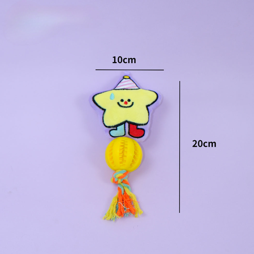 Petkin - Cartoon Shaped Dog Plush Toy