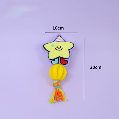 Petkin - Cartoon Shaped Dog Plush Toy