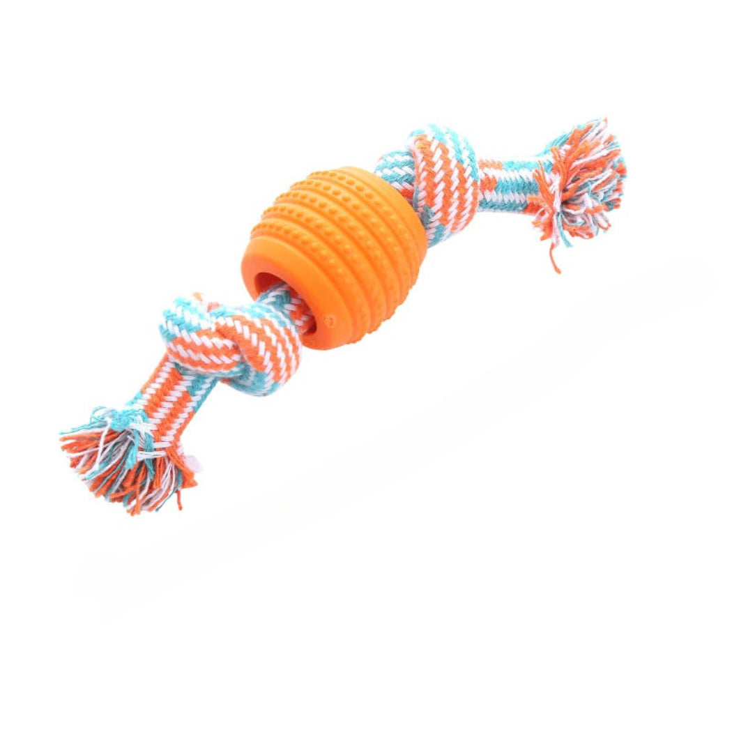 Petkin - Colorful Rope & Ball Dog Toy