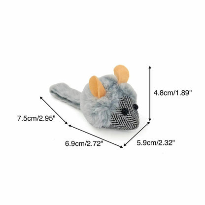 Moo – Pull-Tail Wiggling Mouse Cat Toy