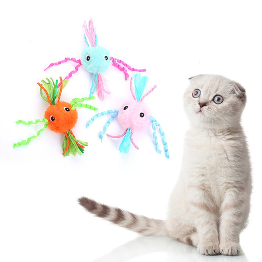 Moo - Colorful Octopus-Shaped Cat Toy