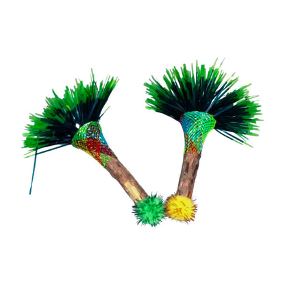 Moo - Palm Tree Tinsel Teaser Cat Toy