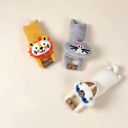 Moo - Playful Animal Plush Cat Toy