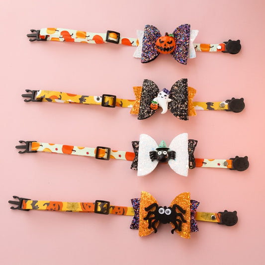 Halloweek - Cartoon Halloween Pumpkin Ghost Spider Collar