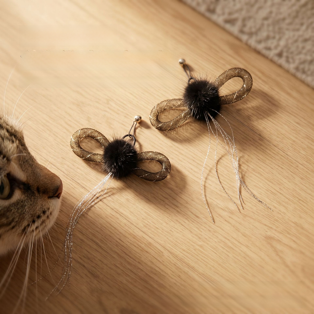 Moo - Butterfly Cat Wand Attachment Refill Toy