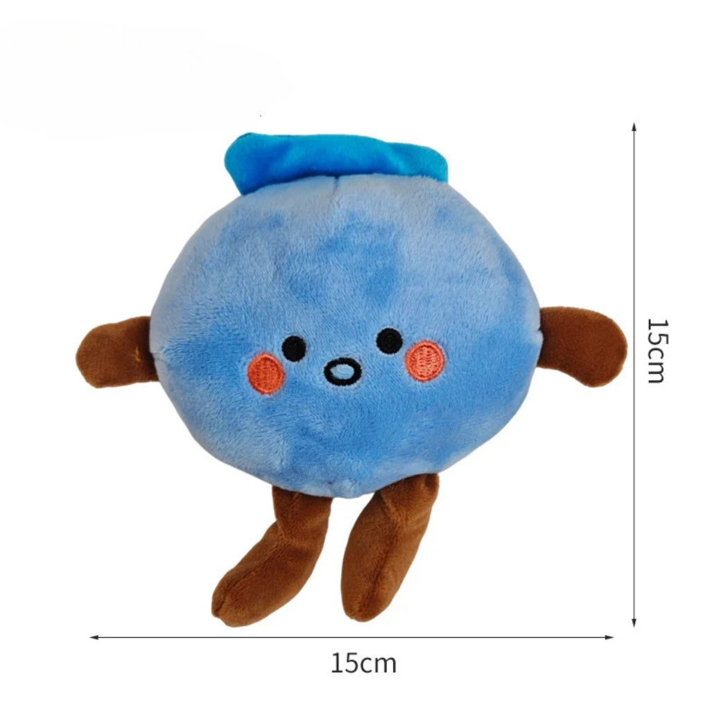 Petkin - Rod-Shaped Rattle plush dog toy