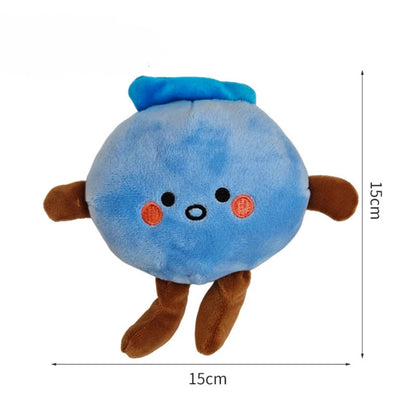 Petkin - Rod-Shaped Rattle plush dog toy