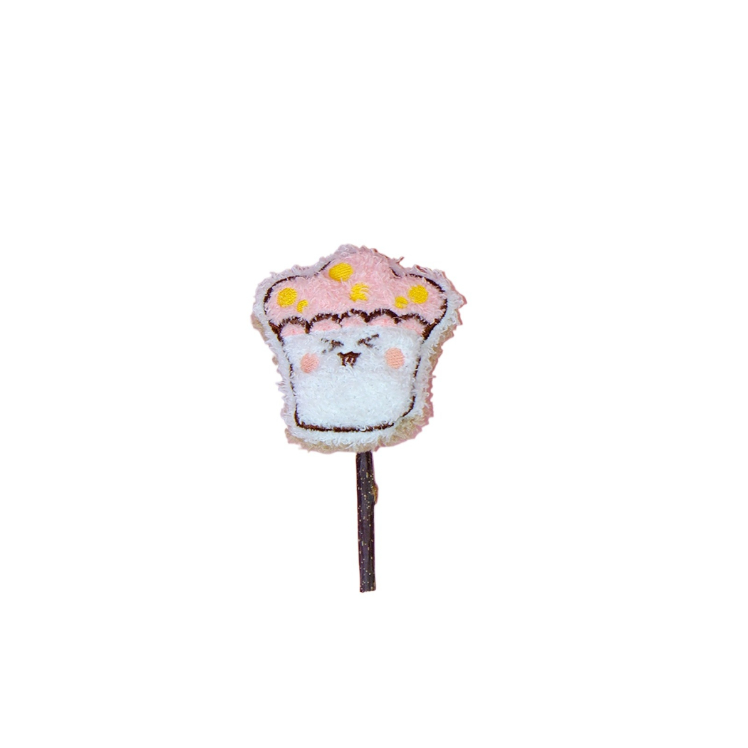 Moo - Snack Shaped Plush Stick Cat Toy