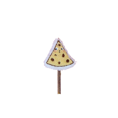 Moo - Snack Shaped Plush Stick Cat Toy