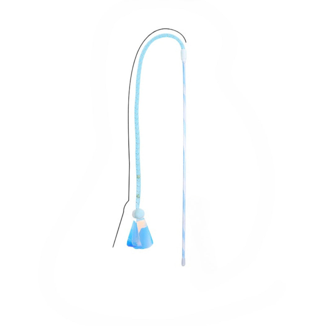 Moo - Mesh Wand with Bells Cat Toy