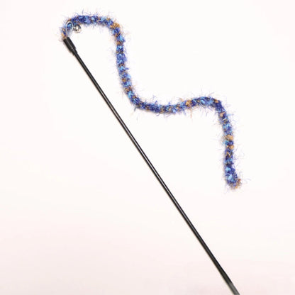Moo - Colorful Fuzzy String Cat Teaser Wand