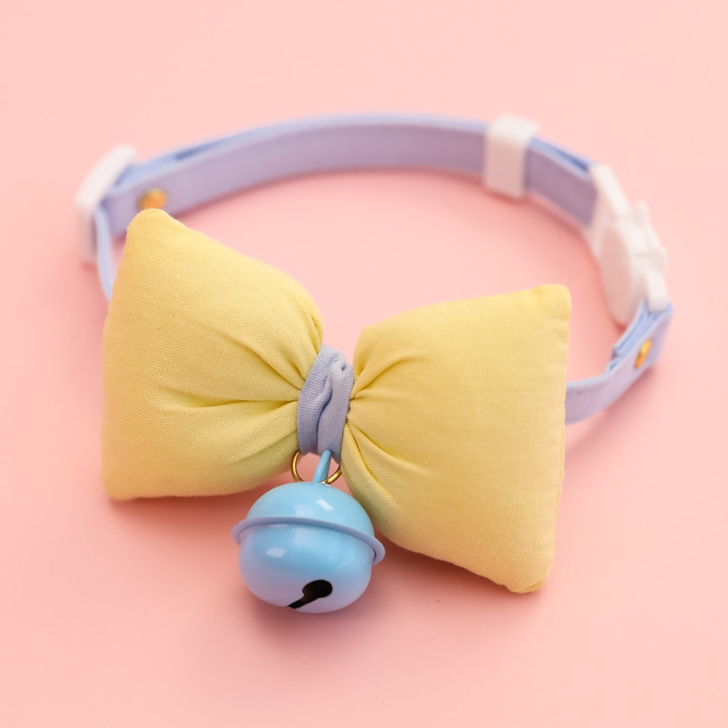 Mokka - Bow Bell Adjustable Cat Collar