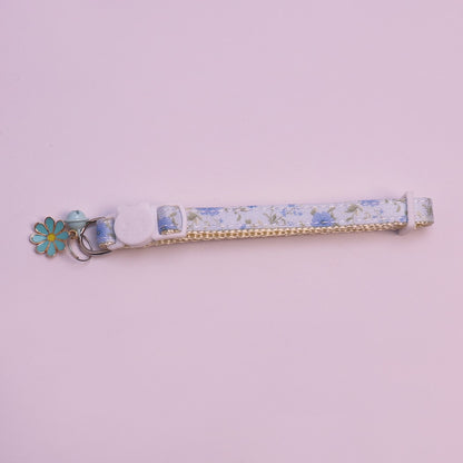 Mokka - Daisy Charm Floral Pattern Cat Collar