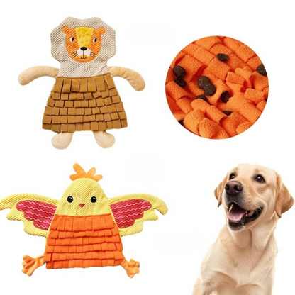 Petkin - Lion and Chicken Trear Dispensing Toy