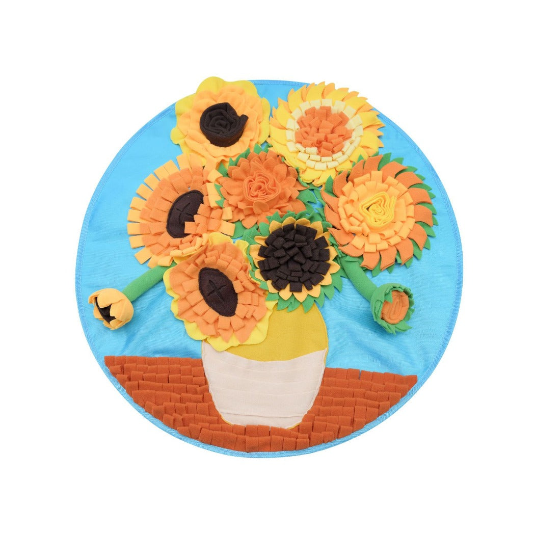 Snuffy – Van Gogh Sunflowers Snuffle Mat