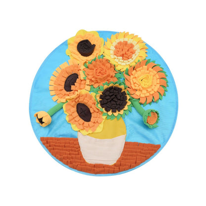 Snuffy – Artist Sunflowers Snuffle Mat