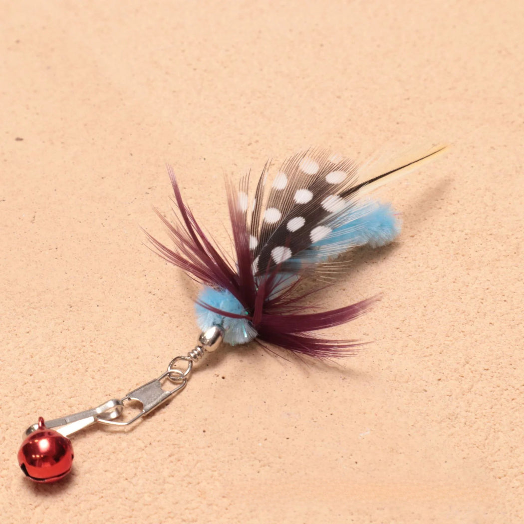 MOO Feather Bug Cat Teaser Refill Set
