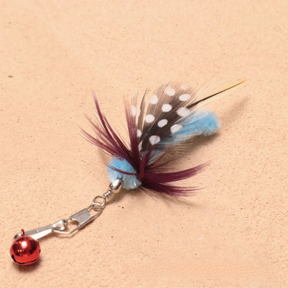 MOO Feather Bug Cat Teaser Refill Set