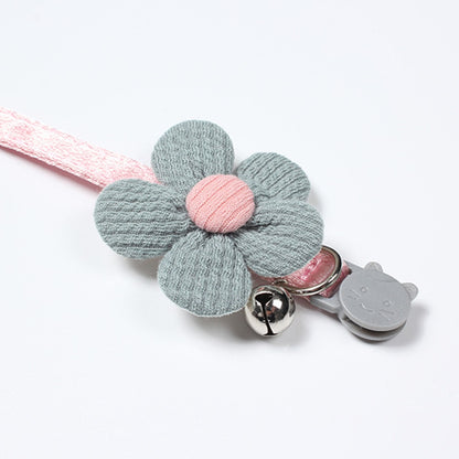 Mokka - Princess Style Flower Cat Collar with Bell
