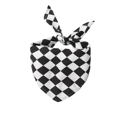 Furbud - Plaid Print Pet Triangle Bandana