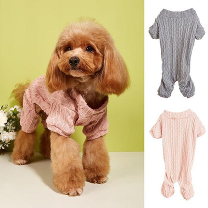 Ozzie - Round Neck Pullover Dog Sweater