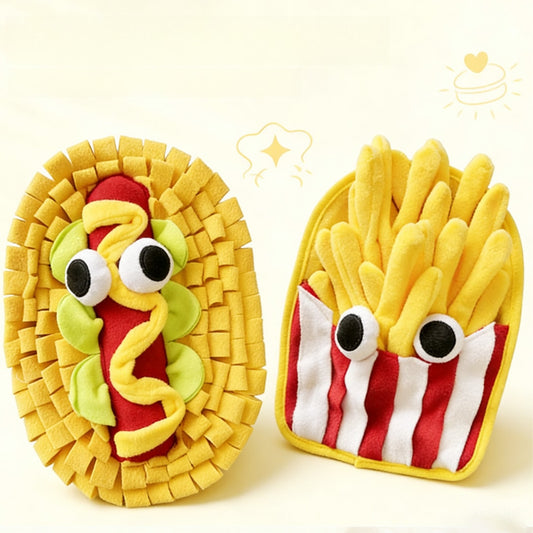 Snuffy - Fast Food Theme Pet Snuffle Mat