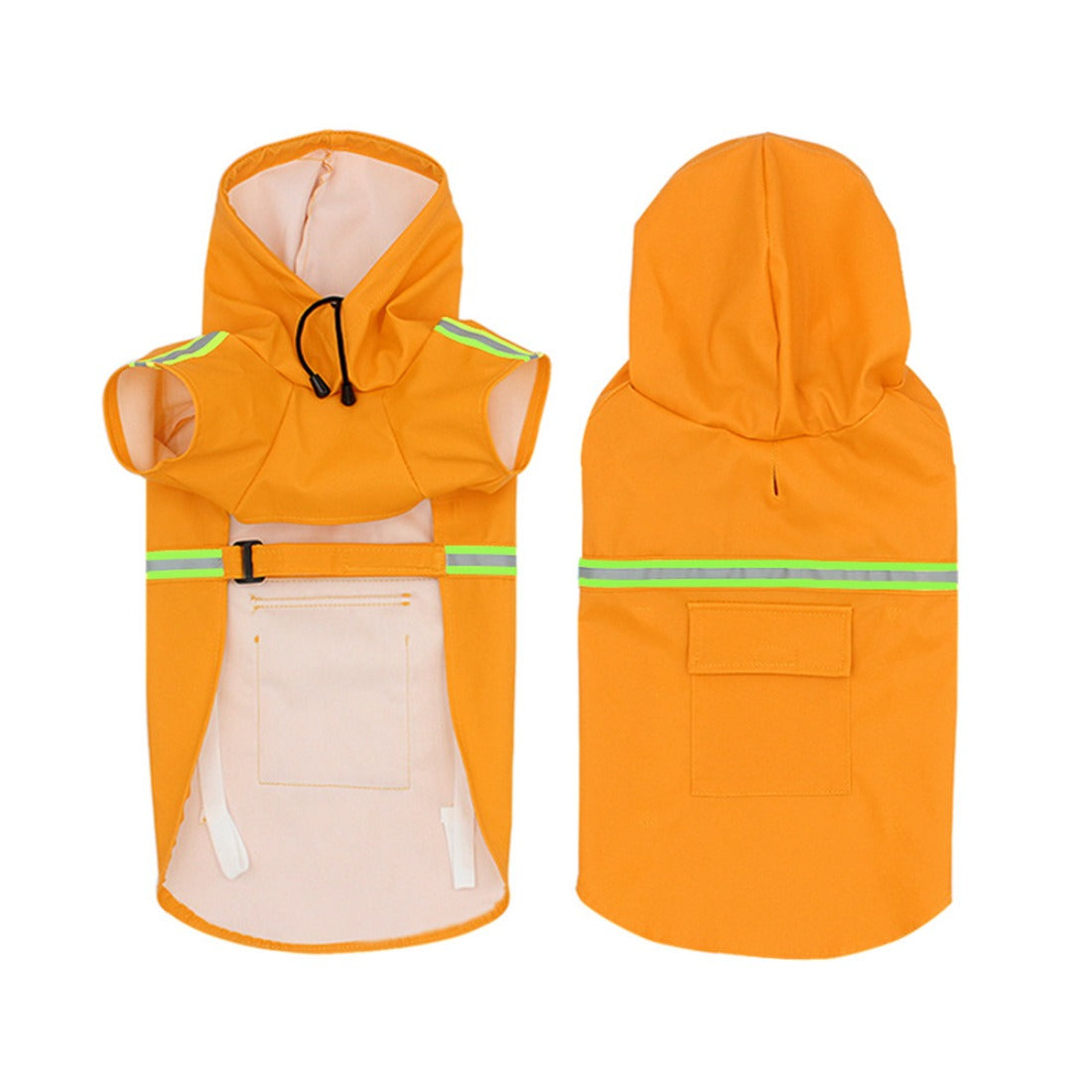 Ozzie - Reflective Colorful Pet Raincoat