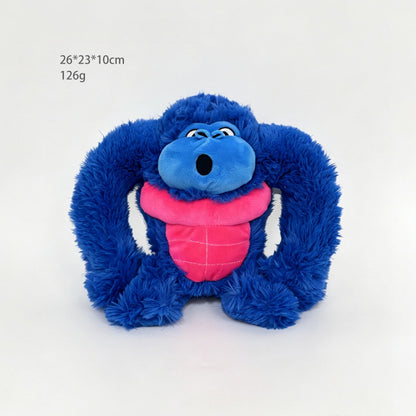 Petkin - Plush Gorilla Shaped Dog Squeaky Toy