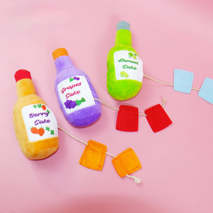 Petkin - Sake Bottle Treat Dispensing Pet Toy