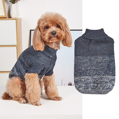 Ozzie - Gradient Turtleneck Pet Knit Sweater