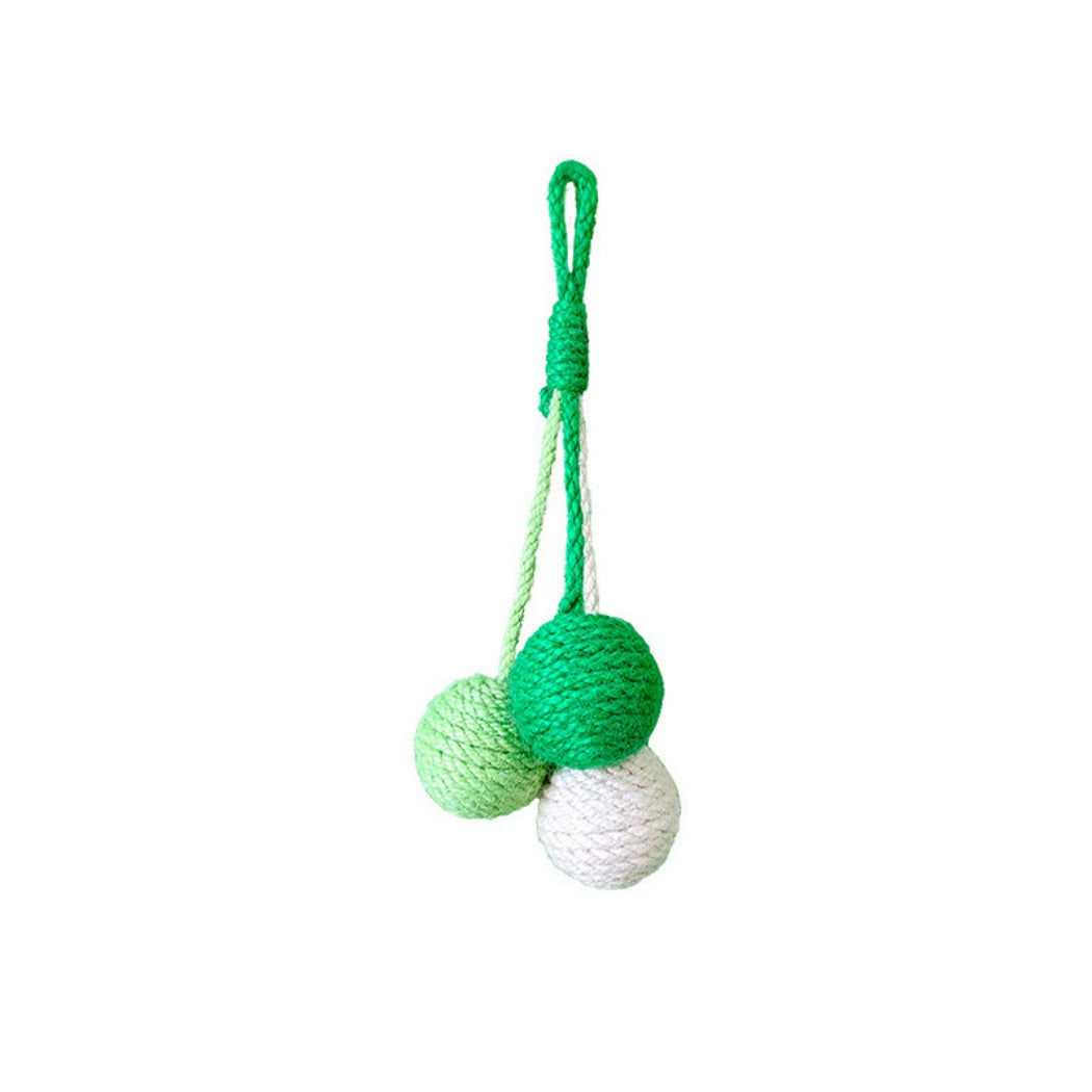 Moo - Rope Ball Sound Cat Toy