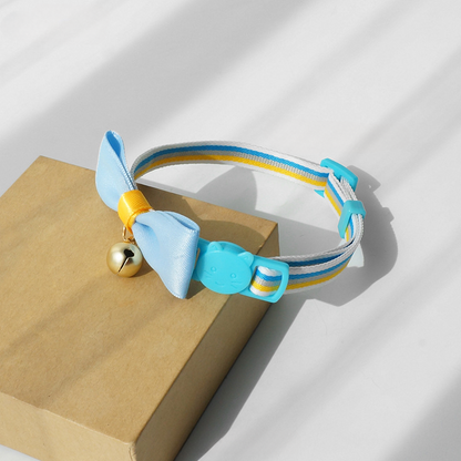 Mokka - Stripe Design Adjustable Collar
