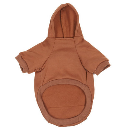 Ozzie - Cartoon Print Hooded Pet Sweatshirt