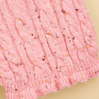 Ozzie - Cable Knit High Neck Dog Sweater Apparel