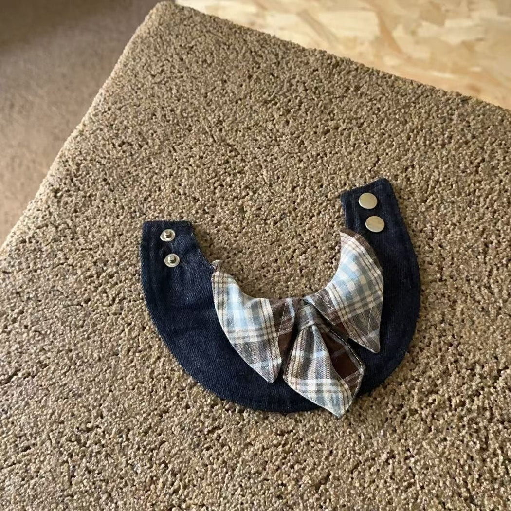 Ozzie - Plaid Dog and Cat Neckwear Bandana Collar