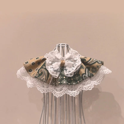Mokka - Small Floral Pet Bib