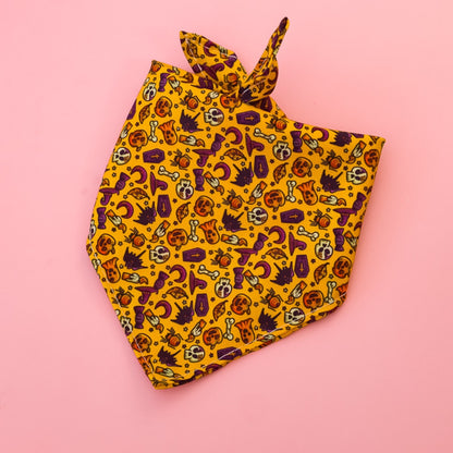 Halloweek - Halloween Cartoon Print Pet Bandana