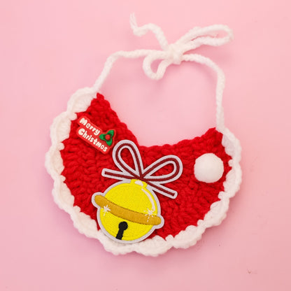 Christmoo - Festive Holiday Motif Pet Bib