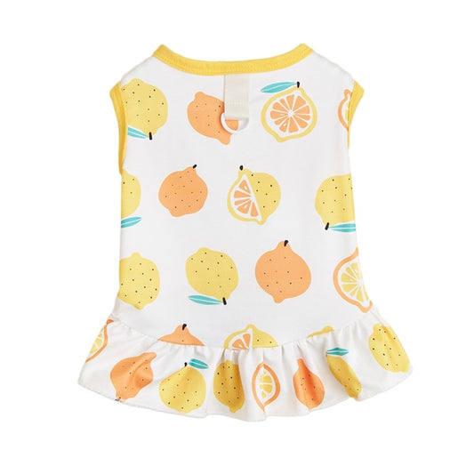 Ozzie - Playful Print Vest Style Pet Dress