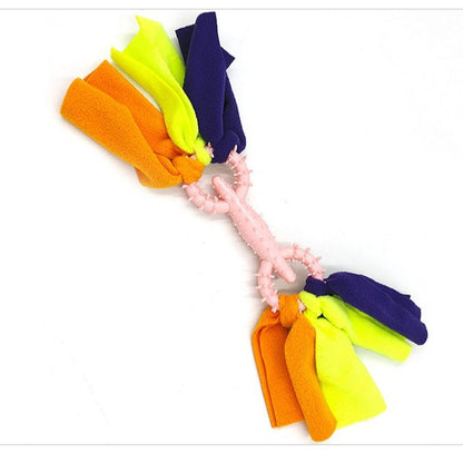 Petkin - Dog Rope Knot Toy with Double Knot Form