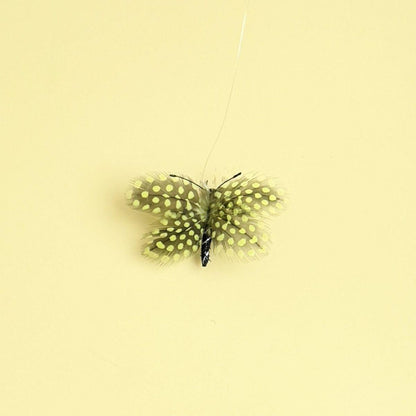 Moo - Polka-Dot Butterfly Cat Wand Refill Toy