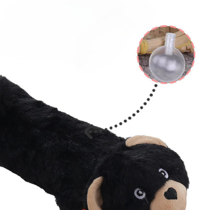 Petkin - Elongated Animal-Character Plush dog toy