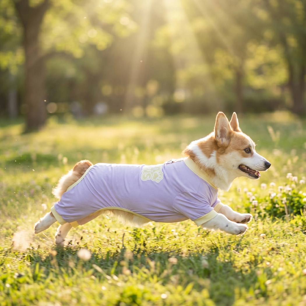 Ozzie - Casual All-in-One Dog Jumpsuit Onesie