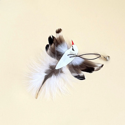 Moo - Bird Feather Cat Wand Refill Toy