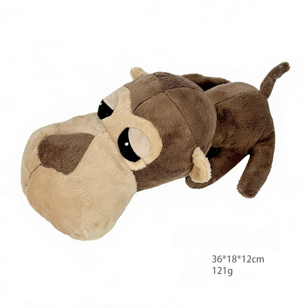 Petkin - Playful Animal Form Plush Squeaky Dog Toy