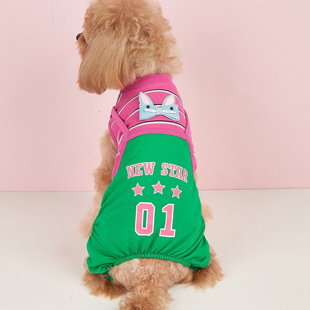 Ozzie - Dog and Cat Four-Leg Collar Pet Jumpsuit